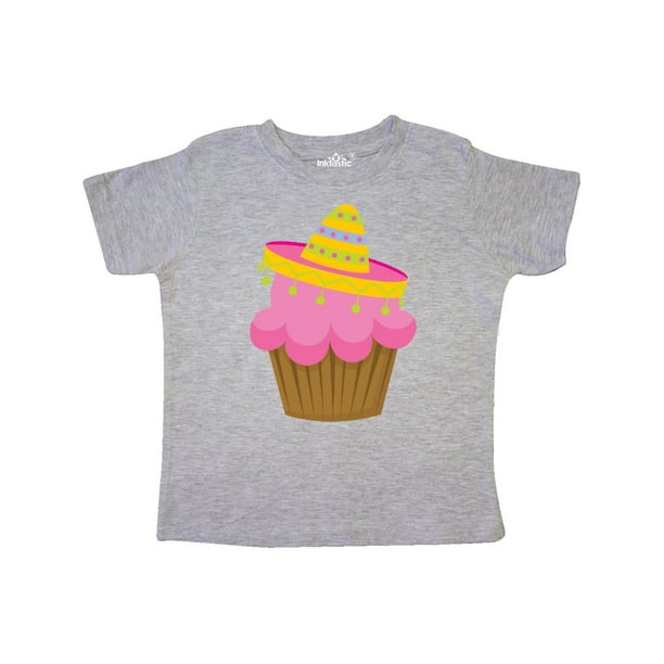 inktastic Cupcake Cinco De Mayo Toddler T-Shirt inktastic Cupcake Cinco De Mayo Toddler T-Shirt